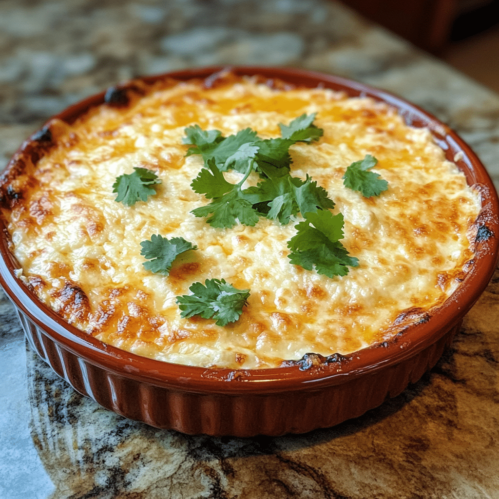 Homemade the cheese dip that will make you famous in a serving dish in a bright kitchen