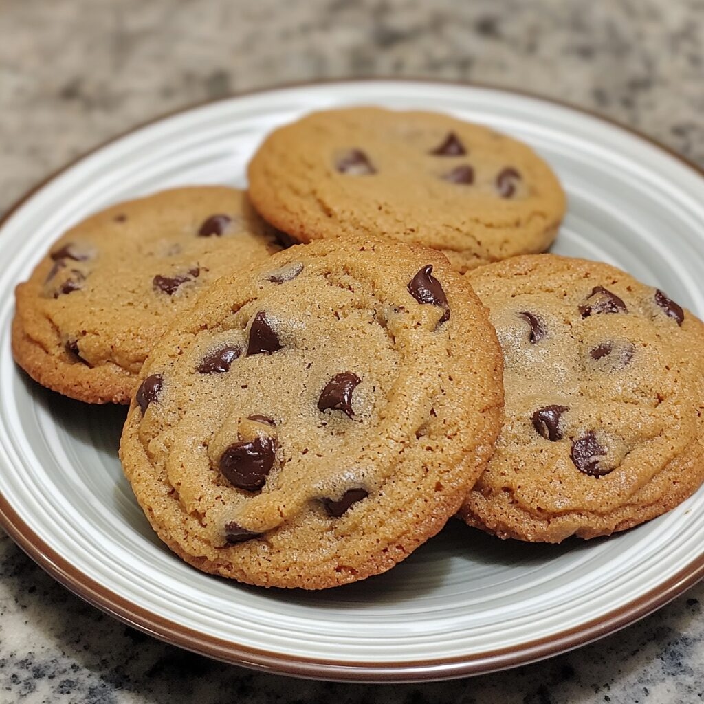 Award Winning Soft Chocolate Chip Cookies served fresh in natural light