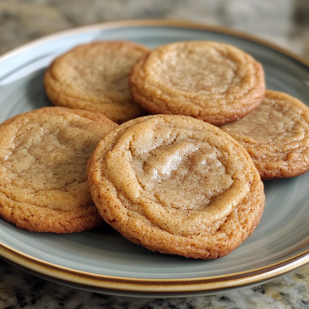 Buttery Brown Sugar Cinnamon Cookies 🍪 served fresh in natural light