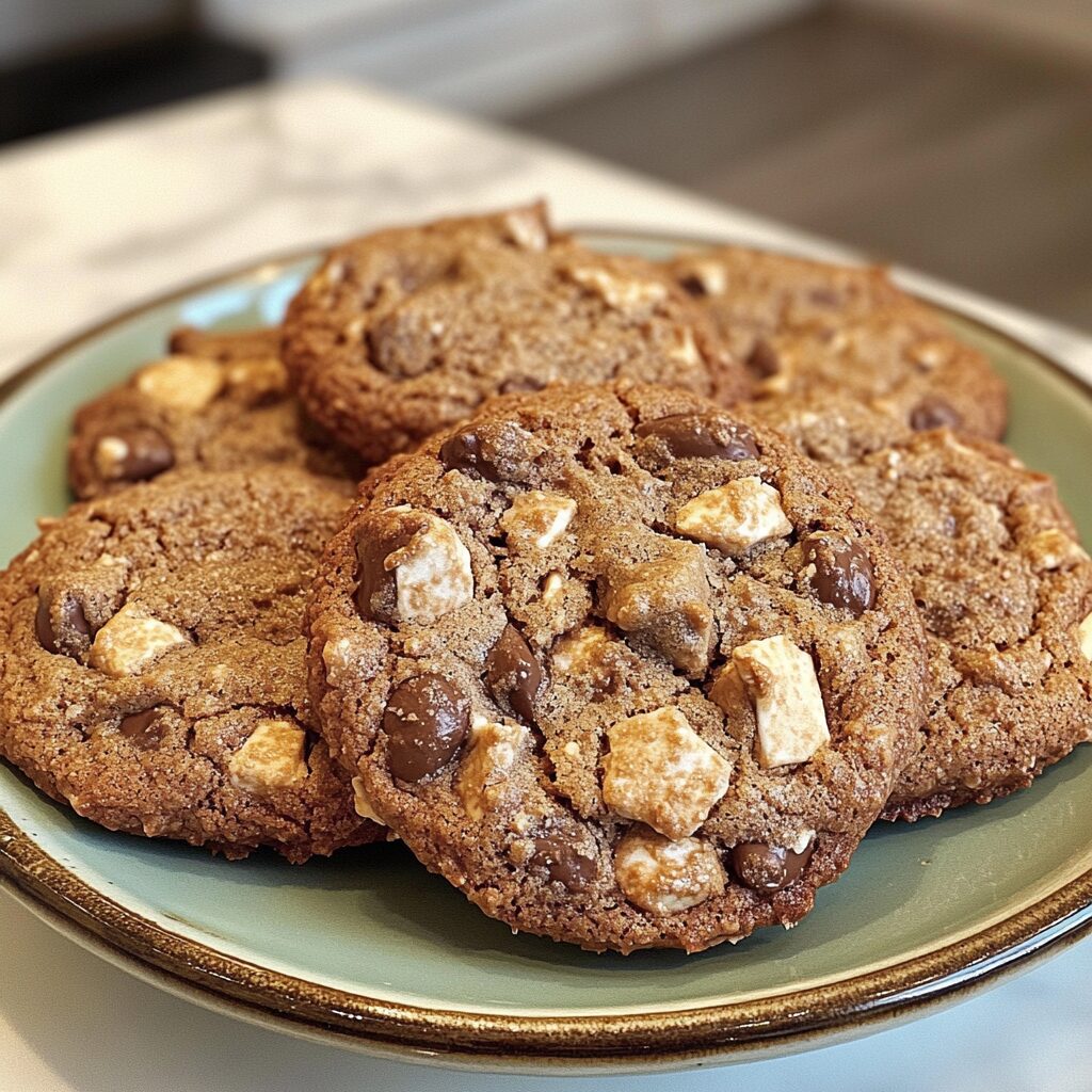 Levain Bakery Rocky Road Cookies served fresh in natural light