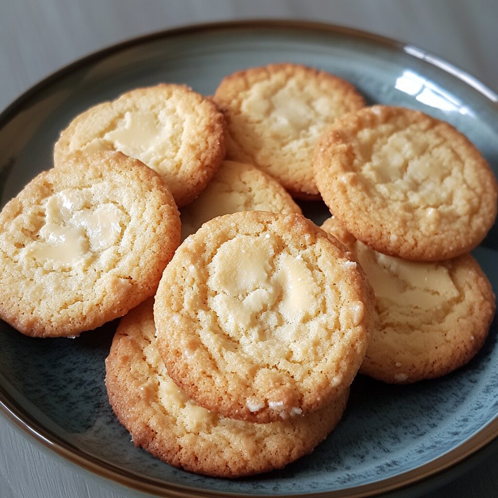 Soft Butter Cookies served fresh in natural light