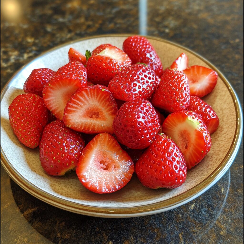 Strawberry Season Recipes served fresh in natural light