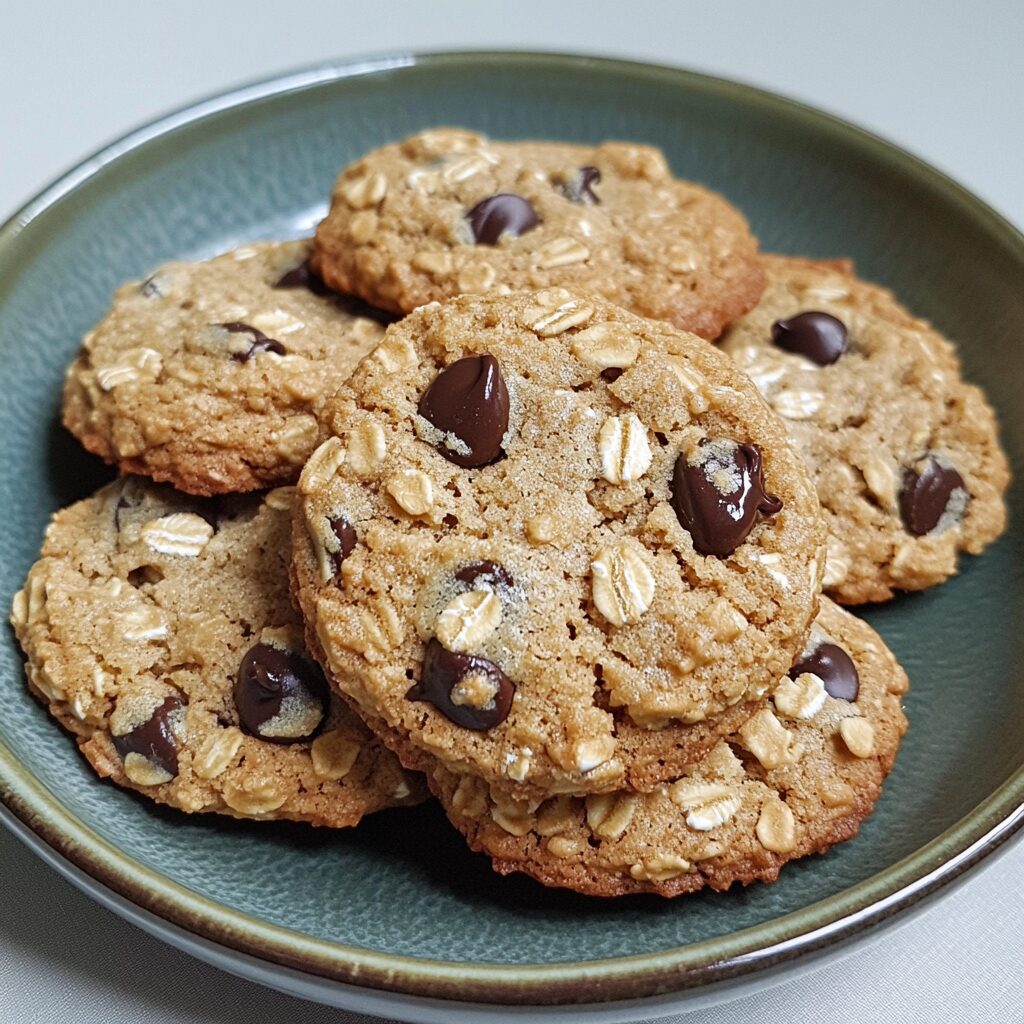 The Best Oatmeal Chocolate Chip Cookies Irresistibly Chewy and Perfected Recipes served fresh in natural light