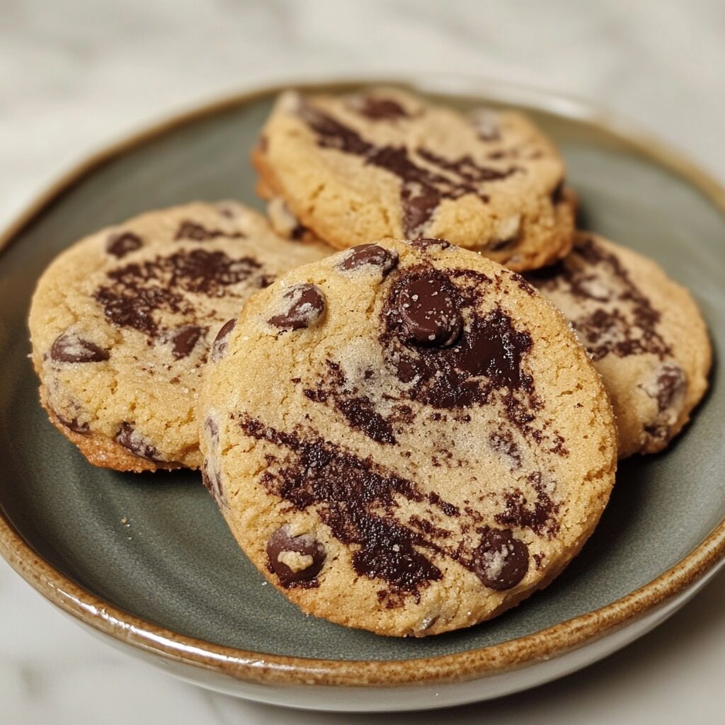 The Levain bakery style choc chip cookie recipe! served fresh in natural light
