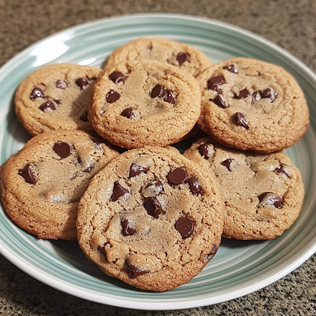 Award-Winning Chocolate Chip Cookies served fresh in natural light