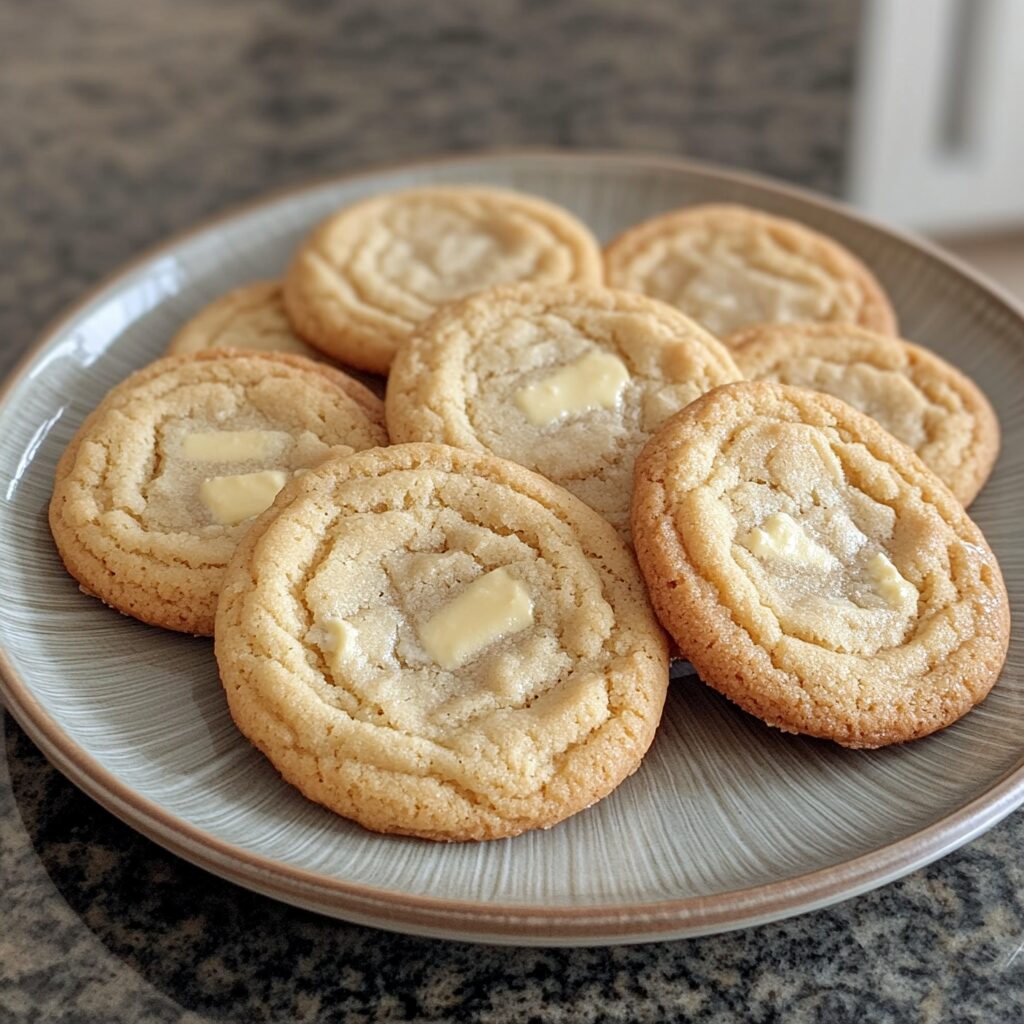 Basic Butter Cookies served fresh in natural light