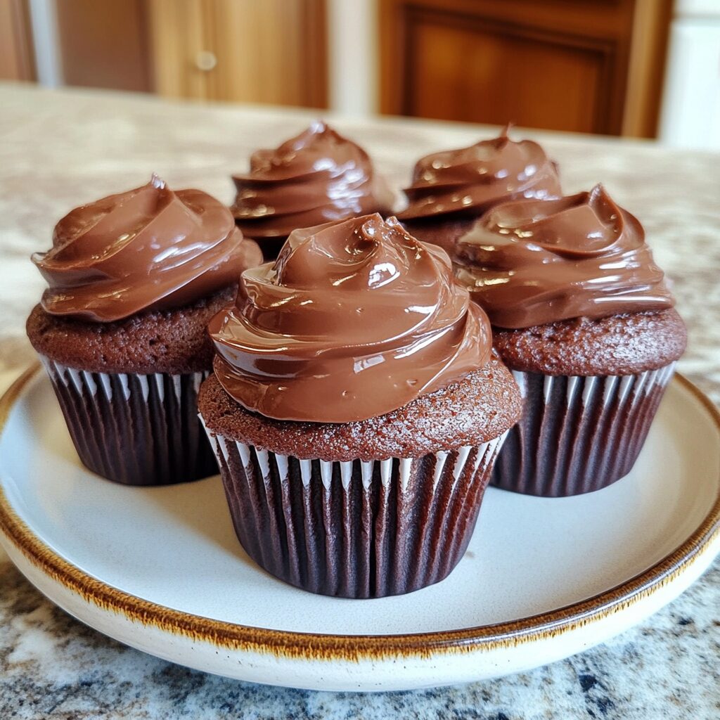 Best Homemade Chocolate Cupcake Recipe Must Try Cupcakes served fresh in natural light