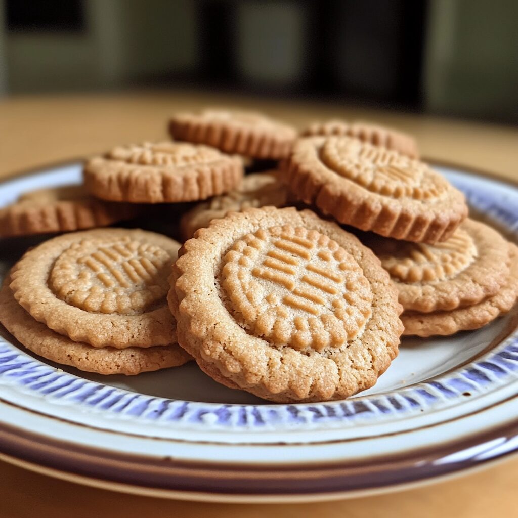 Biscoff Butter Cookies served fresh in natural light