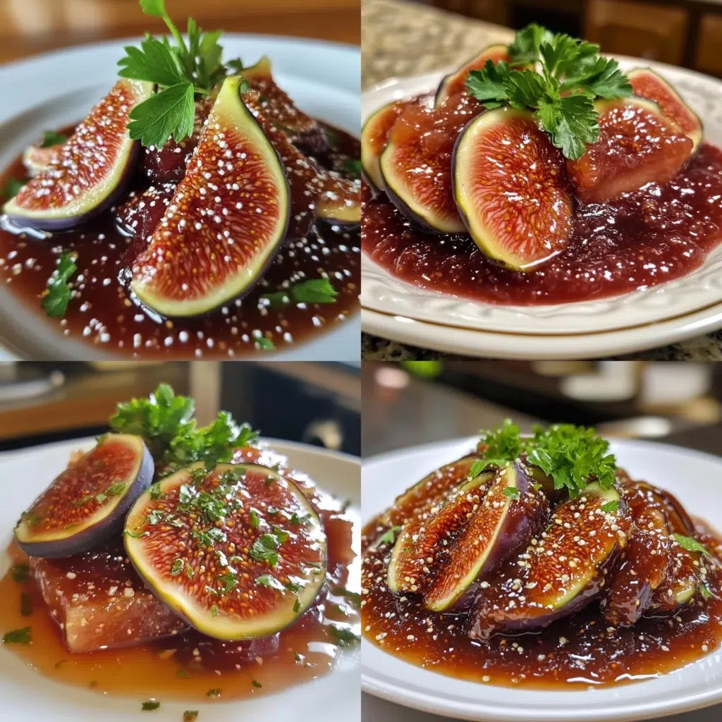 Homemade Fig Jam Recipe plated with inviting texture and rich homemade color