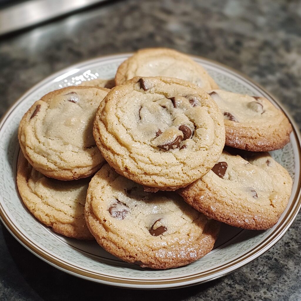 Make Cookies That Are Ultra Thick Like A Bakery served fresh in natural light