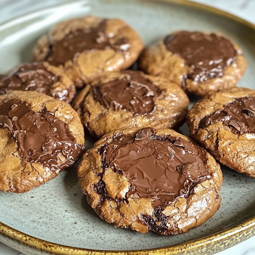 Million Dollar Chocolate Chookies served fresh in natural light