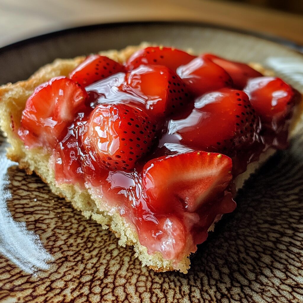 Strawberry Filling for Cake (So Easy + Fresh) served fresh in natural light