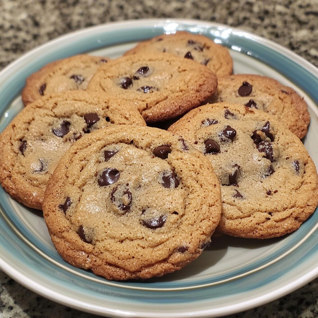 The Best Chocolate Chip Cookies on Earth served fresh in natural light